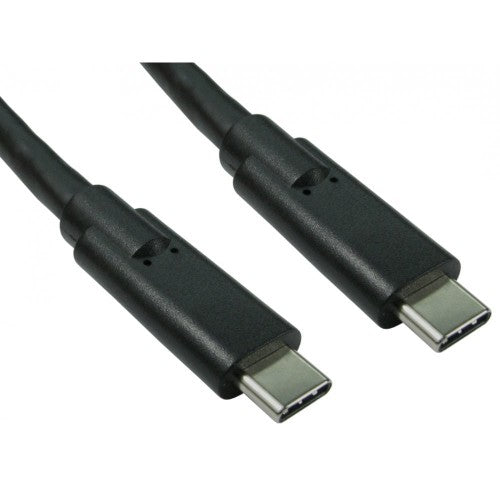Cables Direct USB3C-901-1H USB cable USB 3.2 Gen 2 (3.1 Gen 2) 1.5 m USB C Black