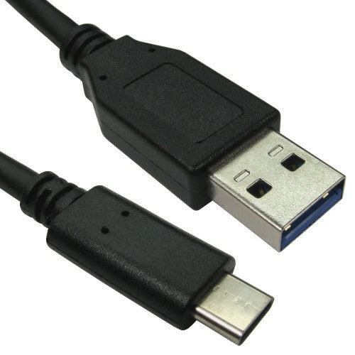 Cables Direct USB3C-921 USB cable USB 3.2 Gen 1 (3.1 Gen 1) 1 m USB C USB A Black