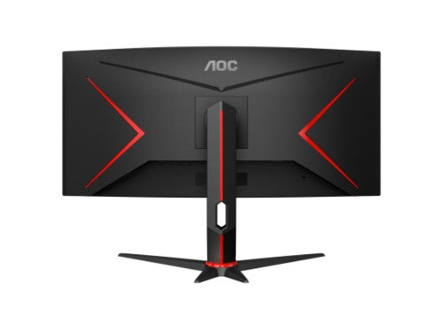 AOC G2 CU34G2XP computer monitor 86.4 cm (34") 3440 x 1440 pixels UltraWide Quad HD LED Black, Red