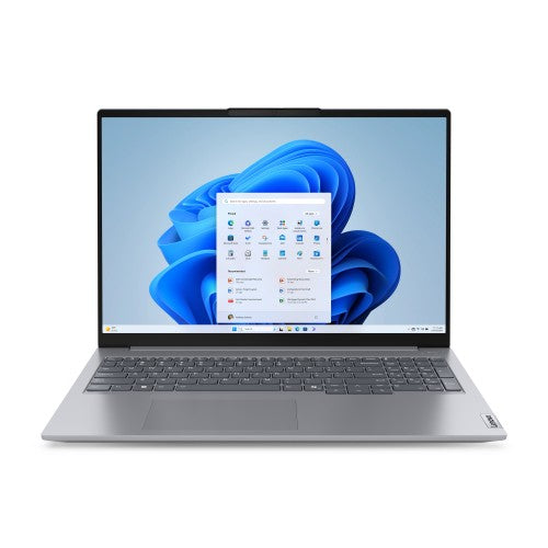 Lenovo ThinkBook 16 G7 ARP AMD Ryzen™ 5 7535HS Laptop 40.6 cm (16") WUXGA 16 GB DDR5-SDRAM 256 GB SSD Wi-Fi 6E (802.11ax) Windows 11 Pro UK English Grey