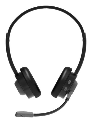 Port Designs PORT Connect 912004 headphones/headset Wired & Wireless Head-band Calls/Music USB Type-C Bluetooth Black