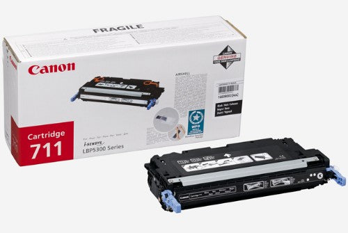 Canon 1660B002/711BK Toner cartridge black, 6K pages for Canon LBP-5300/5400