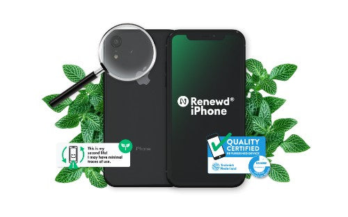 Renewd iPhone XR Black 256GB