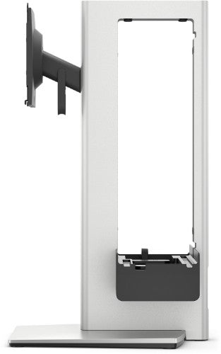 DELL Pro Slim OSS25 68.6 cm (27") Desk Black, Silver