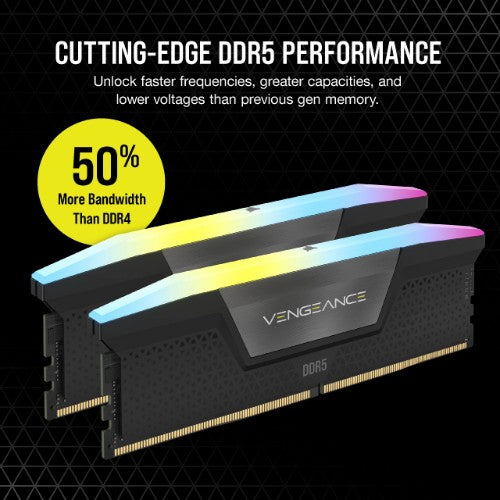 Corsair Vengeance RGB CMH32GX5M2B6000C38 memory module 32 GB 2 x 16 GB DDR5 6000 MHz