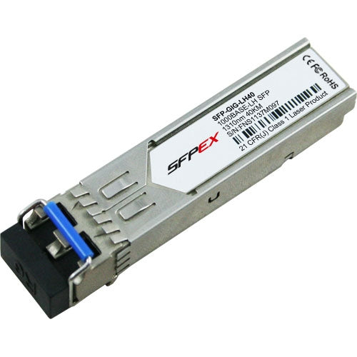 Alcatel-Lucent Enterprise SFP-GIG-LH40 network transceiver module Fiber optic 1000 Mbit/s 1310 nm