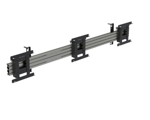 Ergonomic Solutions SpacePole Digital Signage Menu board mount, with tilt, for 3 screens (portrait) up to 43" (VESA 100 and 200)