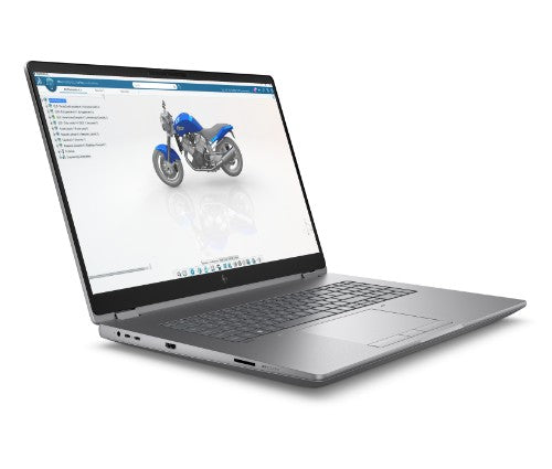 HP ZBook Fury G1i Intel Core Ultra 7 265HX Mobile workstation 45.7 cm (18") WQXGA 64 GB DDR5-SDRAM 1 TB SSD NVIDIA RTX PRO 1000 Blackwell Wi-Fi 7 (802.11be) Windows 11 Pro AI Workstation, AI PC Silver
