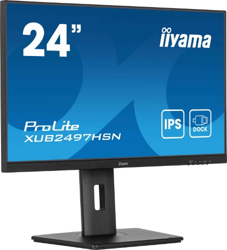 iiyama ProLite XUB2497HSN-B2 computer monitor 60.5 cm (23.8") 1920 x 1080 pixels Full HD LED Black