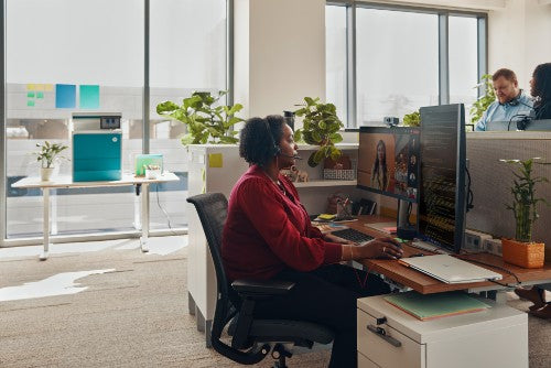 HP Poly Blackwire 3310 Microsoft Teams Certified Headset +USB-C/A Adapter TAA