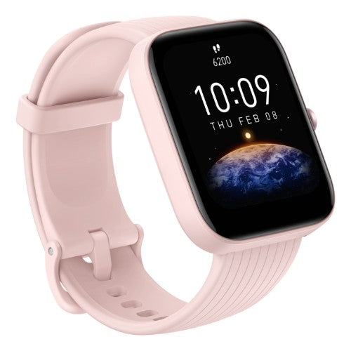 Amazfit Bip 3 Pro 4.29 cm (1.69") TFT 44 mm Digital 240 x 280 pixels Touchscreen Pink GPS (satellite)
