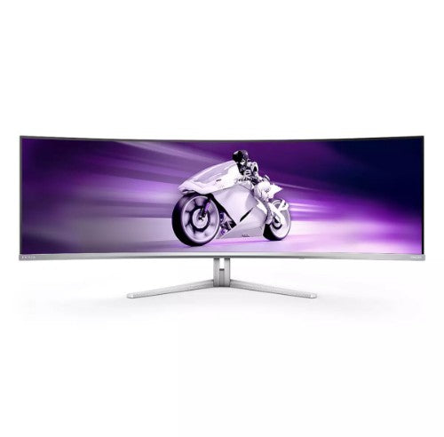 Philips Evnia 8000 49M2C8900/00 computer monitor 124.2 cm (48.9") 5120 x 1440 pixels Dual QHD QD-OLED White