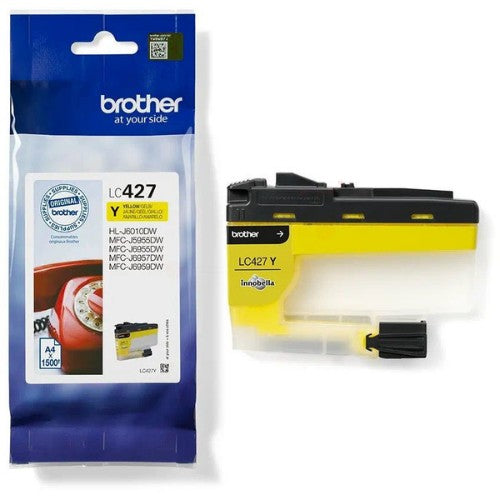 Brother LC-427Y Ink cartridge yellow, 1.5K pages ISO/IEC 24711 for Brother MFC-J 5955