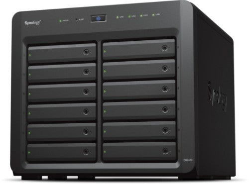 Synology DiskStation DS2422+ NAS/storage server Tower Ryzen Embedded V1500B 4 GB DDR4 0 TB DiskStation Manager Black