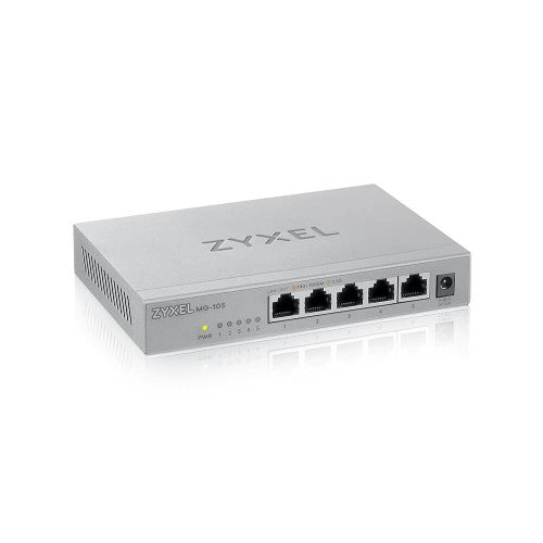 Zyxel XMG-105 Unmanaged 2.5G Ethernet (100/1000/2500) Grey