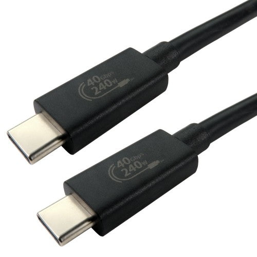 Cables Direct USB4-5070E USB cable USB4 Gen 2x2 0.7 m USB C Black