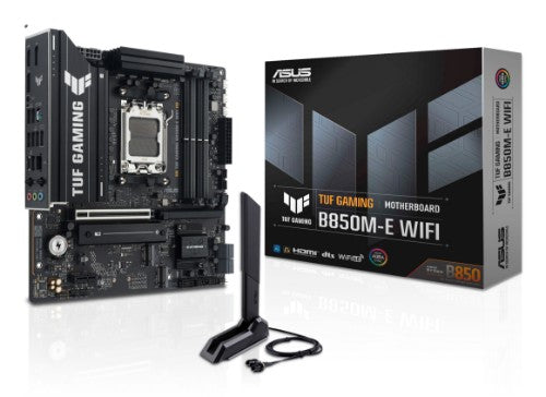 ASUS TUF GAMING B850M-E WIFI AMD B850 Socket AM5 micro ATX