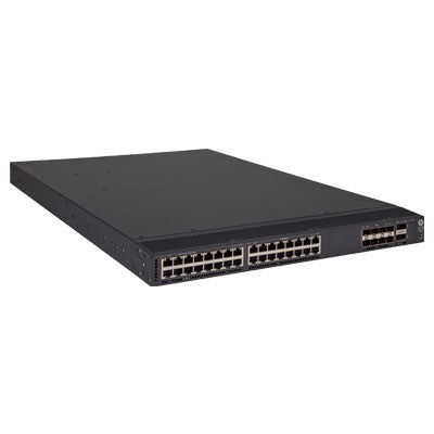 HPE FlexFabric 5700-32XGT-8XG-2QSFP+ Managed L3 10G Ethernet (100/1000/10000) 1U Black