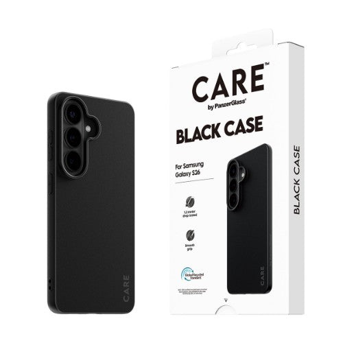 PanzerGlass CARE™ by ® TPU Case Black Samsung Galaxy S26