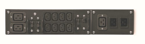 APC Service Bypass Panel- 230V, 32A, BBM, IEC320 C20/HW input, IEC-320 Output- (2) C19 (8) C13