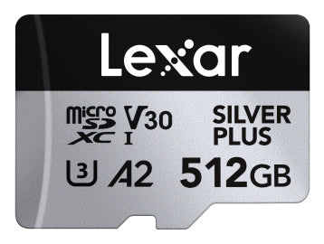Lexar Professional SILVER PLUS microSDXC UHS-I Card