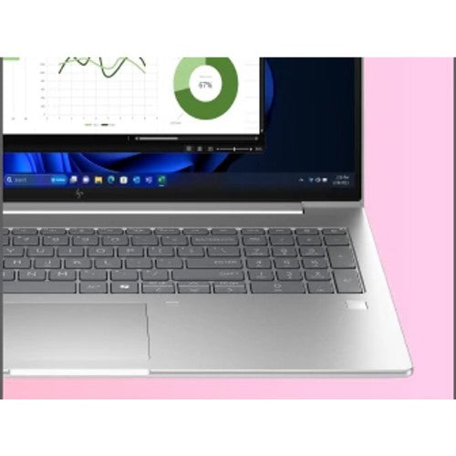 HP EliteBook 6 G1ah AMD Ryzen™ 5 220 Laptop 40.6 cm (16") WUXGA 16 GB DDR5-SDRAM 512 GB SSD Wi-Fi 6E (802.11ax) Windows 11 Pro AI PC Silver