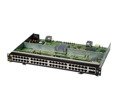 HPE Aruba Networking Aruba 6400 48-port 1GbE Class 4 PoE & 4-port SFP56 v2 network switch module Gigabit Ethernet