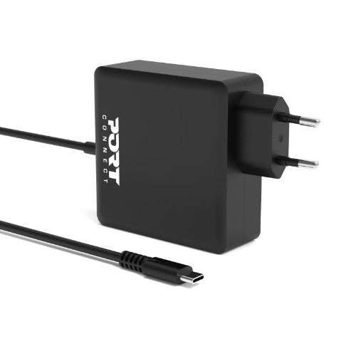 Port Designs PORT Connect 900097B-UK mobile device charger Smartphone, Tablet, Laptop Black AC Fast charging Indoor