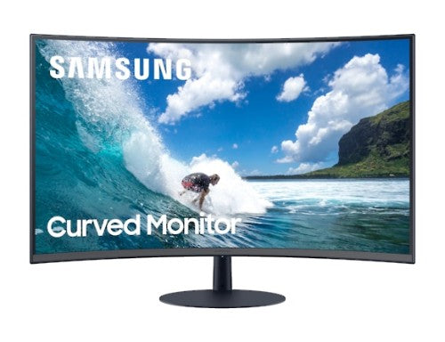 Samsung C24T550FDU computer monitor 59.9 cm (23.6") 1920 x 1080 pixels Full HD LED Grey
