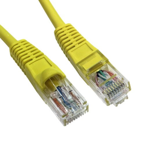 Cables Direct B6LZ-601Y networking cable Yellow 1 m Cat6 U/UTP (UTP)