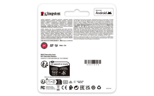 Kingston Technology Canvas Go! Plus 512GB SDXC Canvas Go Plus Gen4 200MB/s C10 UHS-I U3 V30