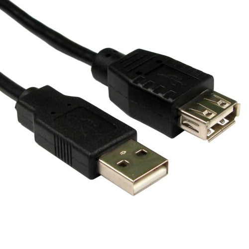 Cables Direct USB 2.0 Extension USB cable 5 m USB A Black