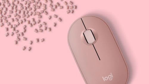 Logitech 910-007014 mouse Travel Ambidextrous RF Wireless + Bluetooth Optical 4000 DPI