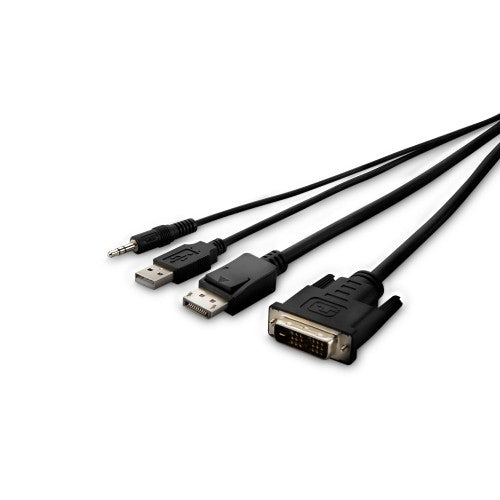 Belkin F1DN2CC-DHPP-6 KVM cable Black 1.8 m