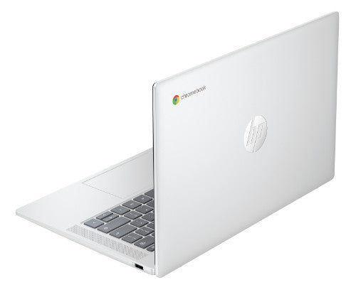 HP Chromebook 14a-nf0003na Intel® N N100 35.6 cm (14") Full HD 8 GB LPDDR5-SDRAM 128 GB eUFS Wi-Fi 6E (802.11ax) ChromeOS Silver