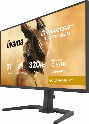 iiyama G-MASTER GB2791QSU-B1 computer monitor 68.6 cm (27") 2560 x 1440 pixels Wide Quad HD Black