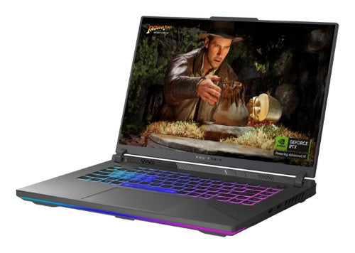 ASUS ROG Strix G16 G614PH-RV007W AMD Ryzen™ 9 8940HX Laptop 40.6 cm (16") WUXGA 16 GB DDR5-SDRAM 1 TB SSD NVIDIA® GeForce RTX™ 5050 Wi-Fi 6E (802.11ax) Windows 11 Home Black, Grey