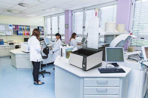 Ricoh fi-8950 ADF scanner 600 x 600 DPI A3 Black, Grey