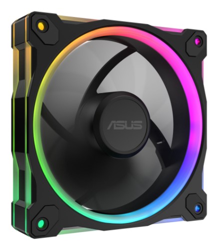 ASUS Prime MR120 Fan ARGB Black Computer case 12 cm