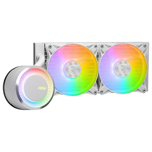 MSI MAG Coreliquid E240 WHITE Motherboard, Processor All-in-one liquid cooler 12 cm