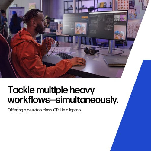 HP ZBook Fury G1i Data Science Intel Core Ultra 7 255HX Mobile workstation 45.7 cm (18") WQXGA 32 GB DDR5-SDRAM 1 TB SSD NVIDIA RTX PRO 2000 Blackwell Wi-Fi 7 (802.11be) Windows 11 Pro AI Workstation, AI PC Silver