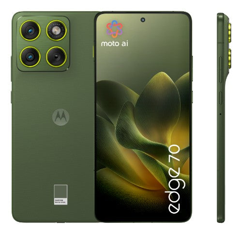 Motorola edge 70 17 cm (6.7") Dual SIM Android 16.0 5G USB Type-C 12 GB 512 GB 4800 mAh Green