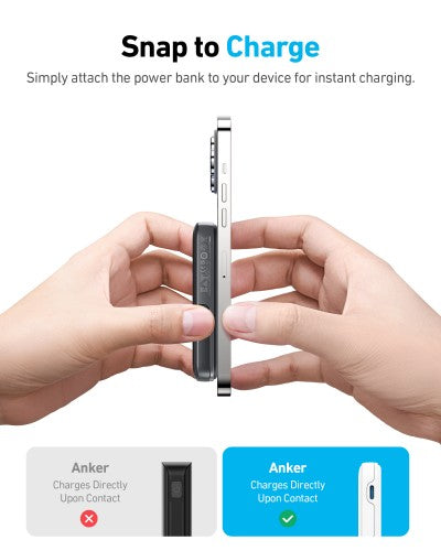 Anker 322 MagGo 5000 mAh Wireless charging Black