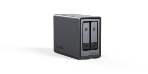 Ugreen NETWORK ATTACHED DXP2800 DISKLESS UK NAS Desktop Intel® N N100 8 GB DDR5 0 TB UGOS Pro