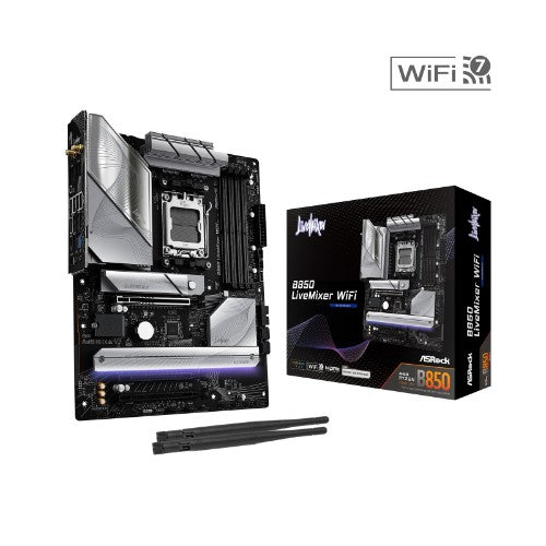 Asrock B850 LiveMixer WiFi AMD B850 Socket AM5 ATX