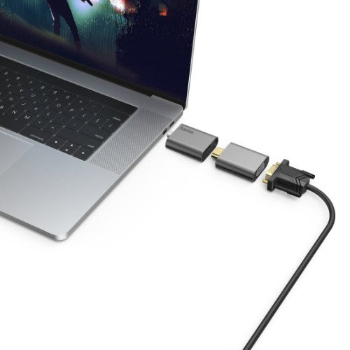 Hama 00200306 USB graphics adapter 4096 x 2160 pixels Grey