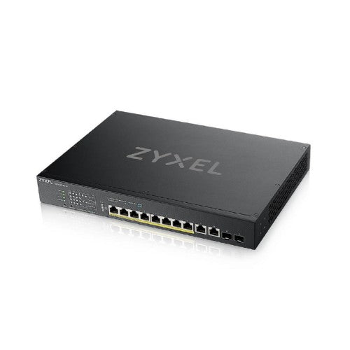 Zyxel XS1930-12HP-ZZ0101F network switch Managed L3 10G Ethernet (100/1000/10000) Power over Ethernet (PoE) Black