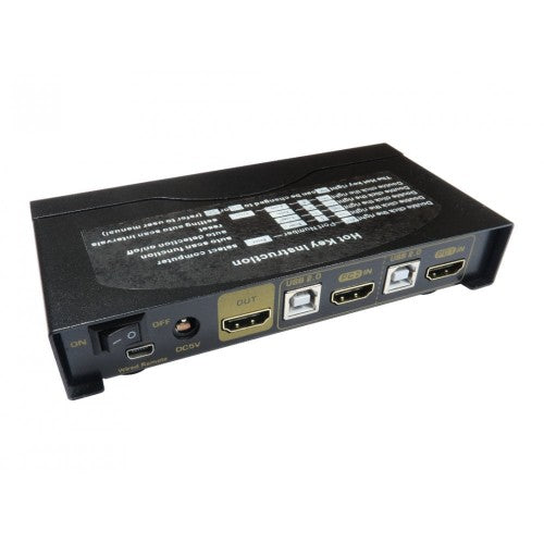 Cables Direct NLKVMHDMI-22A KVM switch Black