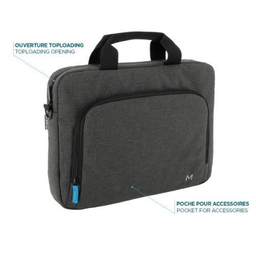 Mobilis The One Basic 35.6 cm (14") Briefcase Grey, Dark Grey