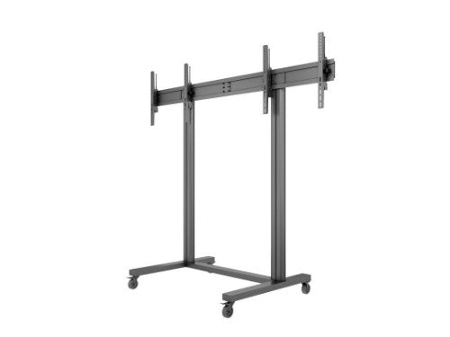 Multibrackets M Public Display Stand 210 Dual Screen 50"-77" Black